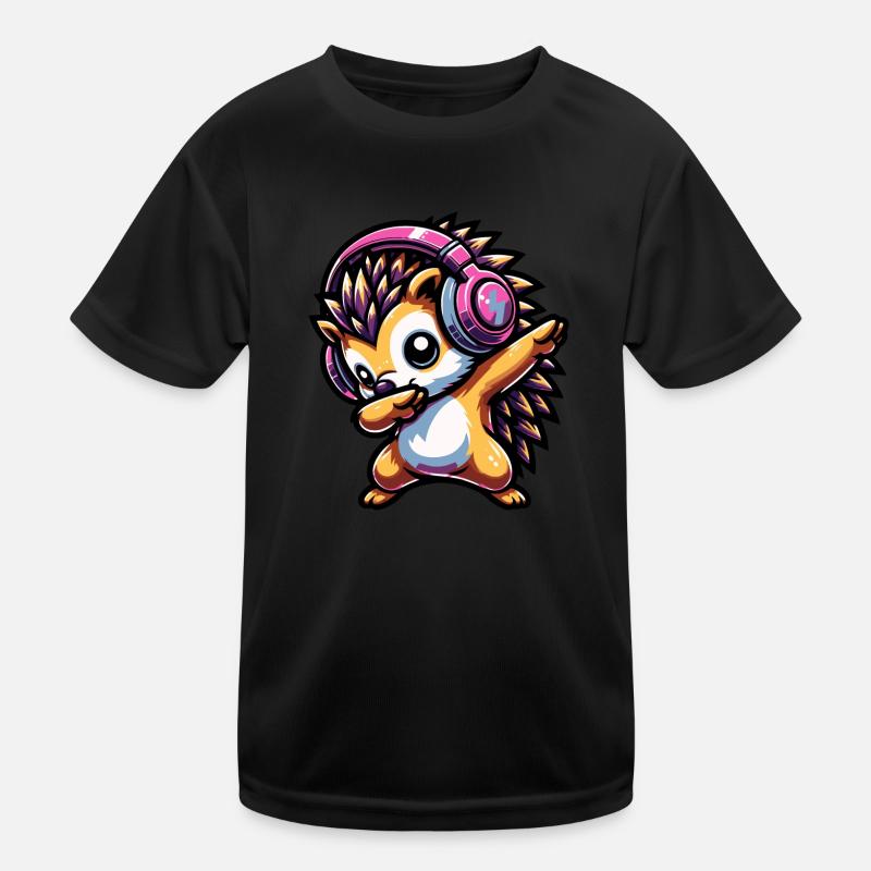 Dabbing Hérisson T-shirt sport Enfant
