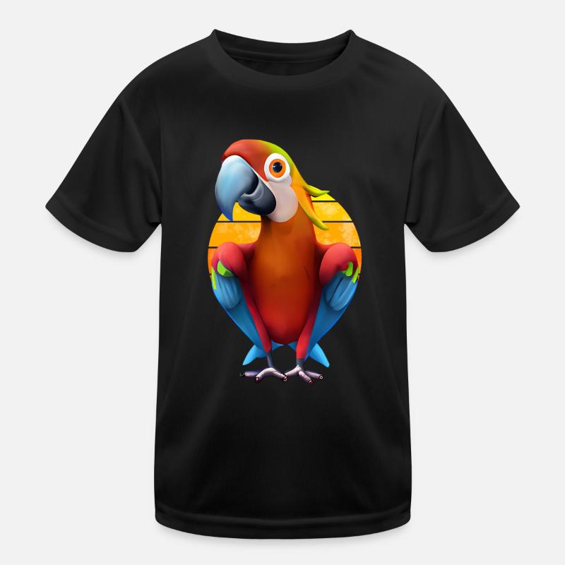 Macaw Kids Functional T-Shirt