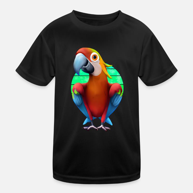 Macaw Kids Functional T-Shirt