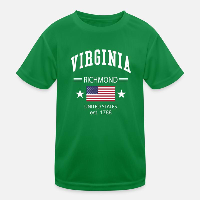 Virginia Kids Functional T-Shirt