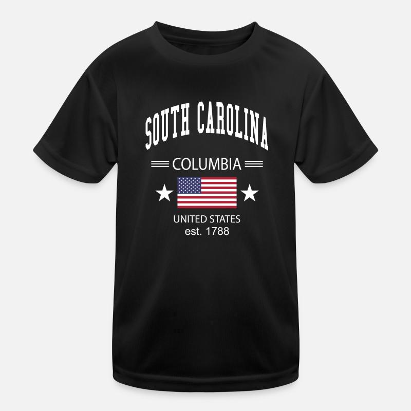 South Carolina Kinder Funktions-T-Shirt
