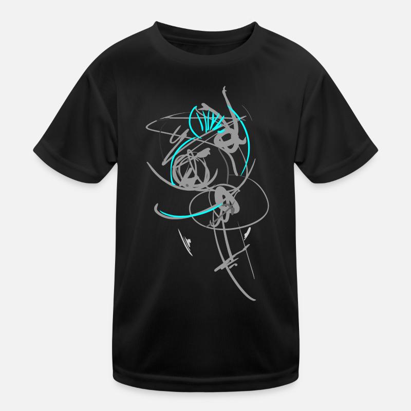 Wicca Abstrakt Kinder Funktions-T-Shirt