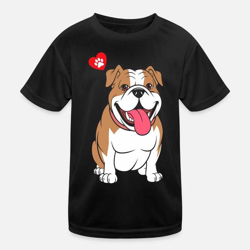 Bulldog Kids Functional T-Shirt