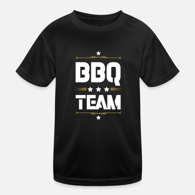 Bbq Team Kinder Funktions-T-Shirt