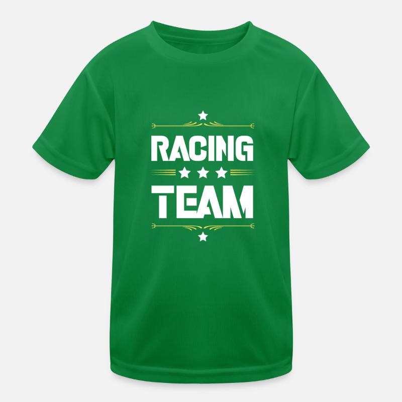 Racing Team Kinder Funktions-T-Shirt