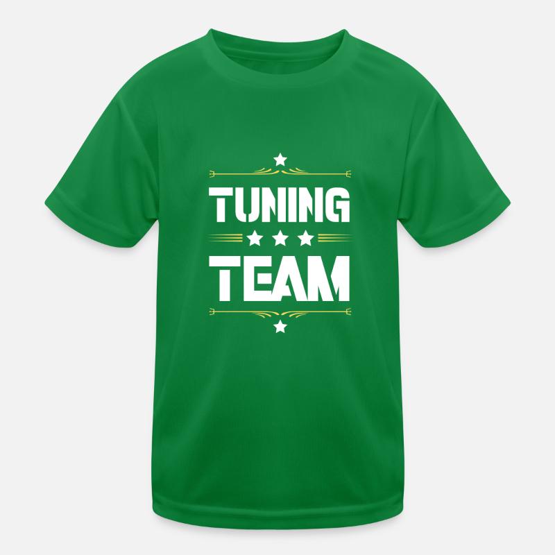 Tuning Team Kinder Funktions-T-Shirt