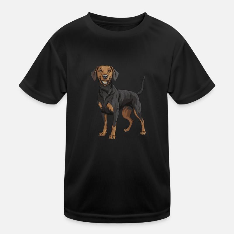Dachshund Dackel Kinder Funktions-T-Shirt