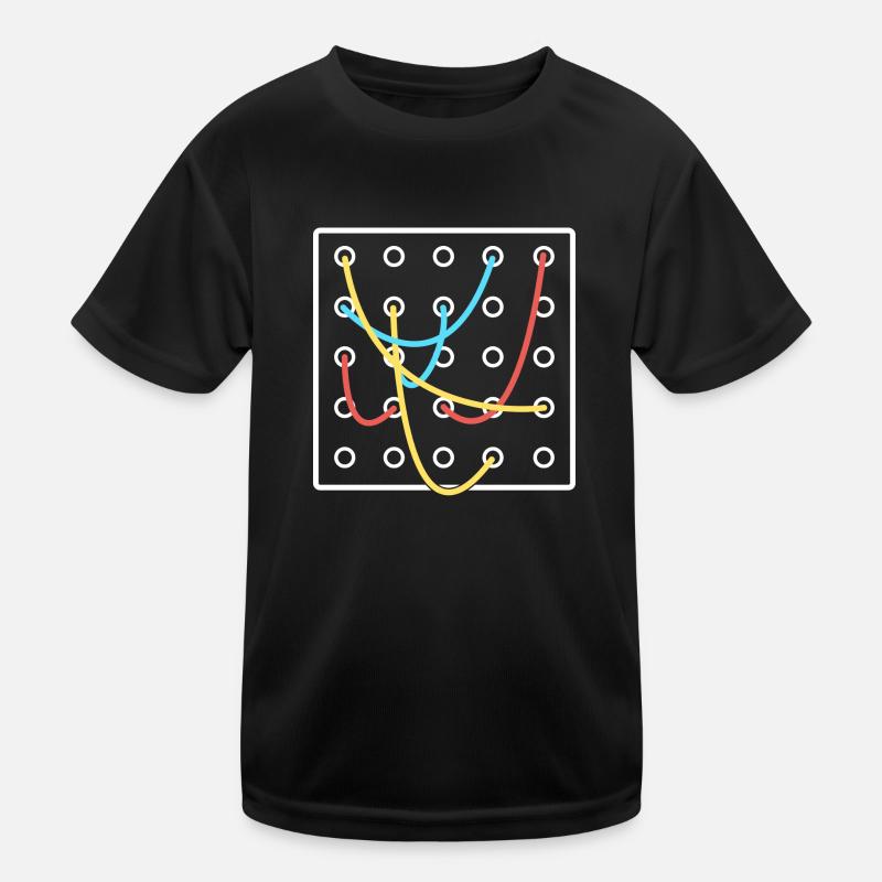 Synthétiseur modulaire Vintage Keyboard Analogique T-shirt sport Enfant