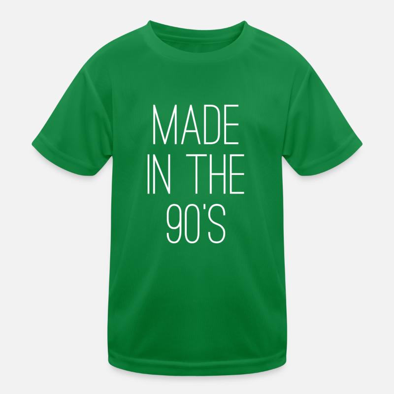 Made in the 90s Kids Functional T-Shirt
