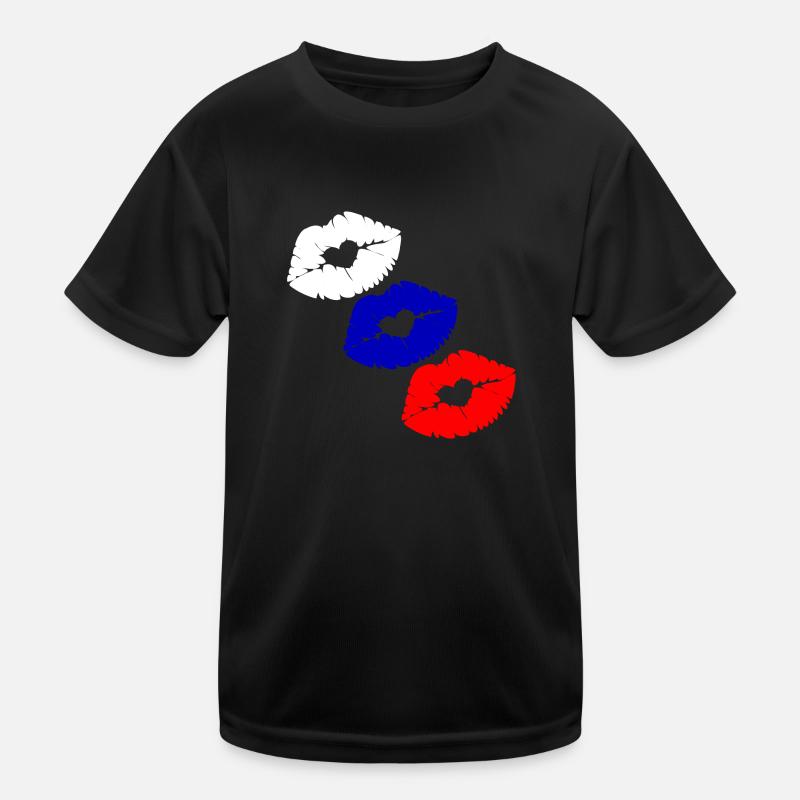 Drapeau de la Russie T-shirt sport Enfant