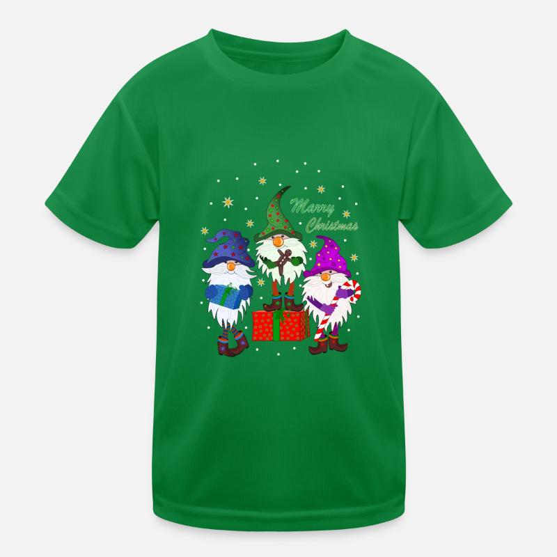 Christmas gnomes goblins gnomes Christmas gnomes Kids Functional T-Shirt