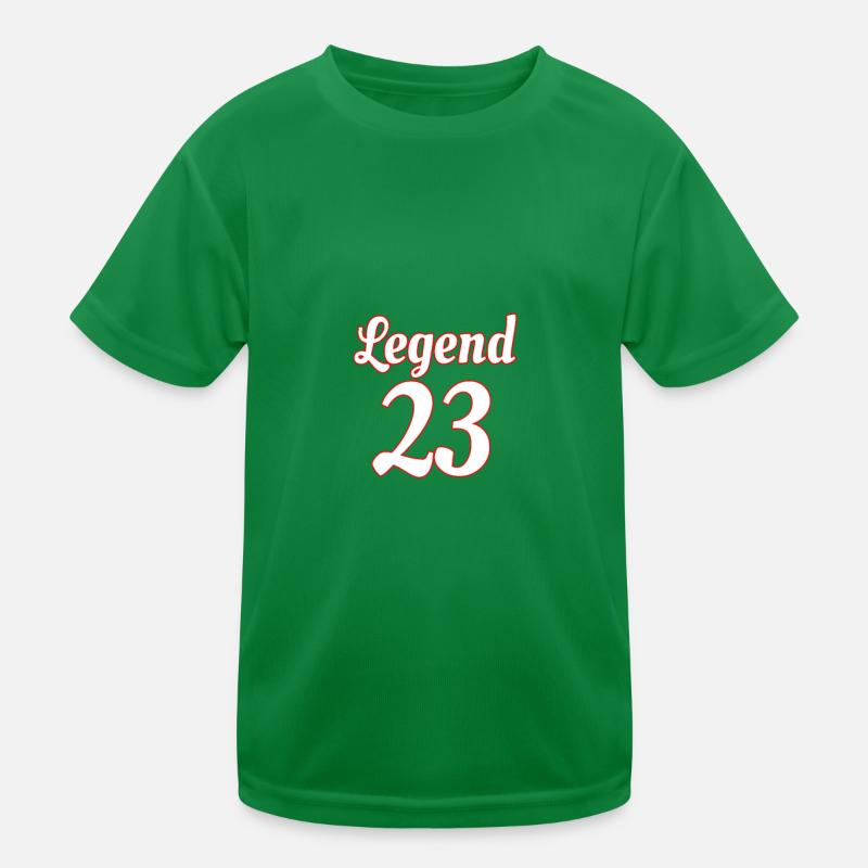 Legends 23 blanc et rouge T-shirt sport Enfant