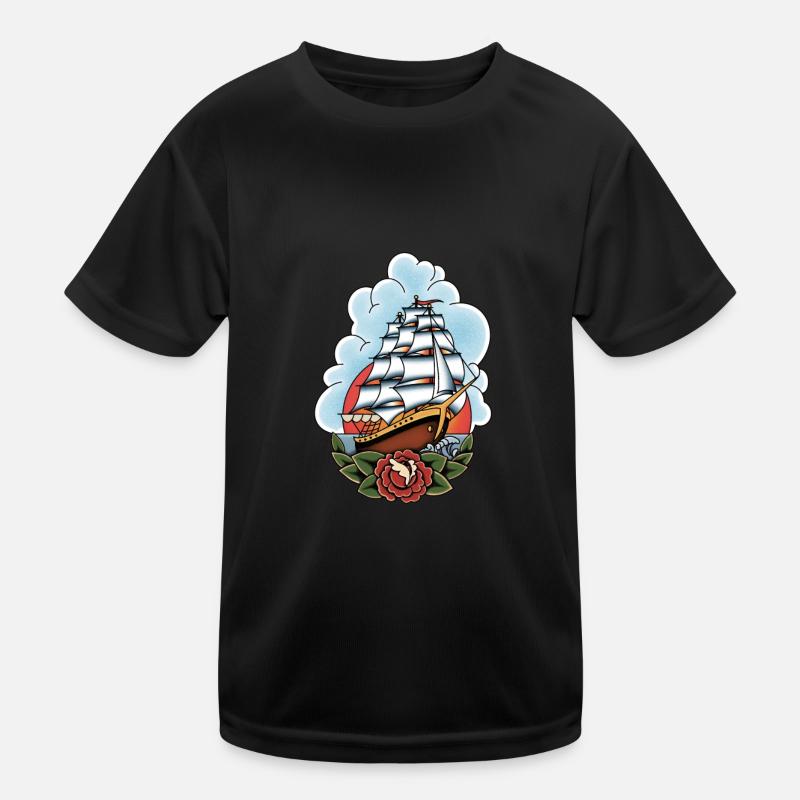 SCHIFF TATTOO Kinder Funktions-T-Shirt