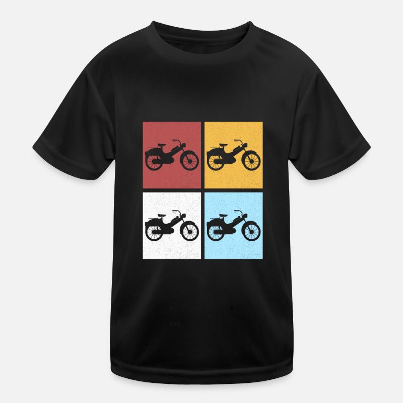 Cyclomoteur cyclomoteur cyclomoteur cyclomoteur cyclomoteur cyclomoteur Mokick T-shirt sport Enfant