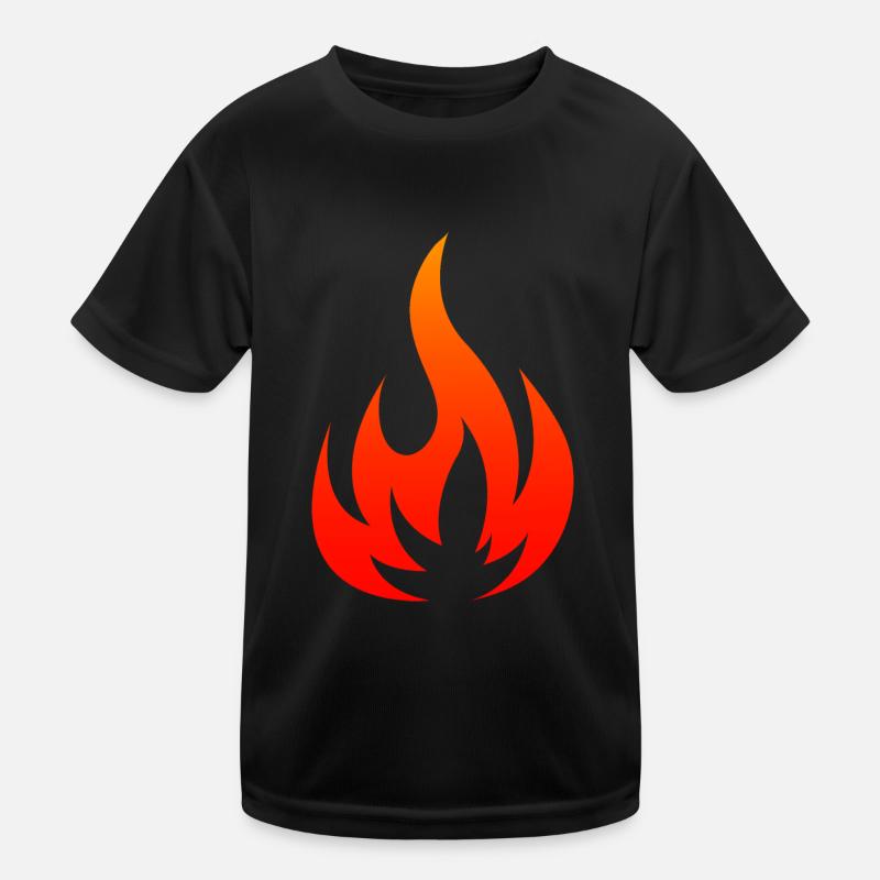 Flame Kids Functional T-Shirt
