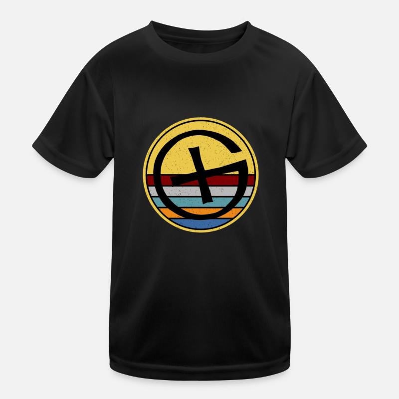 Géocaching GPS Cache Géocacher coordonnées Nature T-shirt sport Enfant