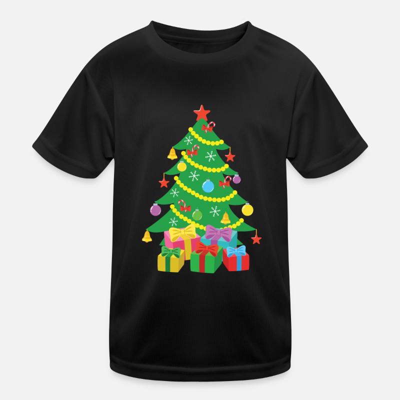 Weihnachtsbaum Kinder Funktions-T-Shirt