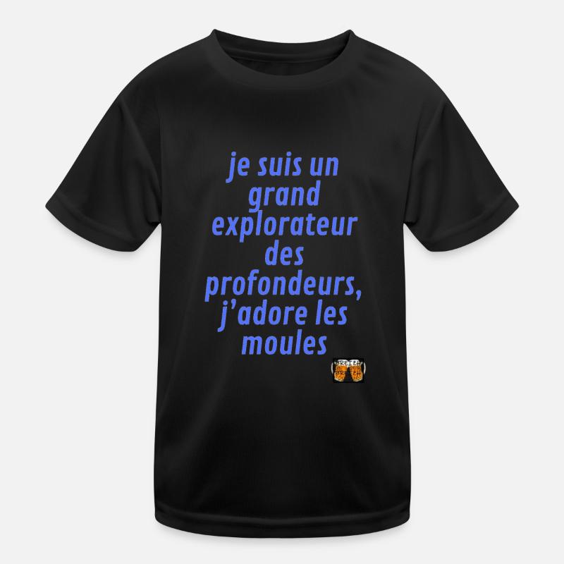 je suis explorateur T-shirt sport Enfant