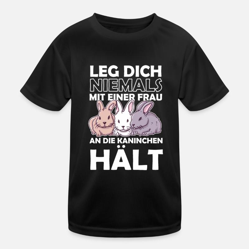 Funny rabbit saying gift for the rabbits Kids Functional T-Shirt