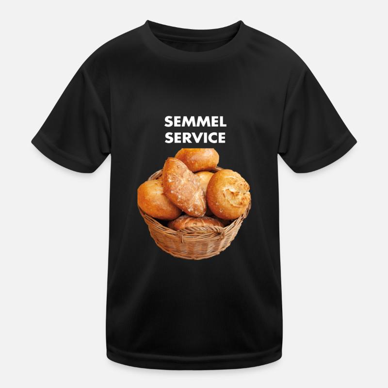 Semmel Service Kinder Funktions-T-Shirt
