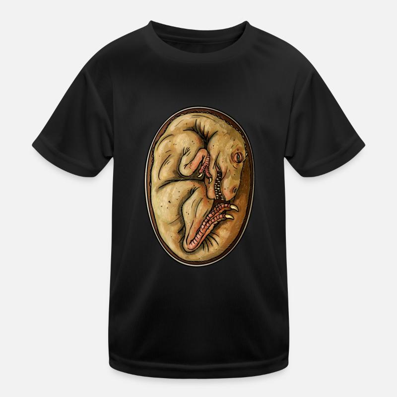 Œuf Dino T-shirt sport Enfant