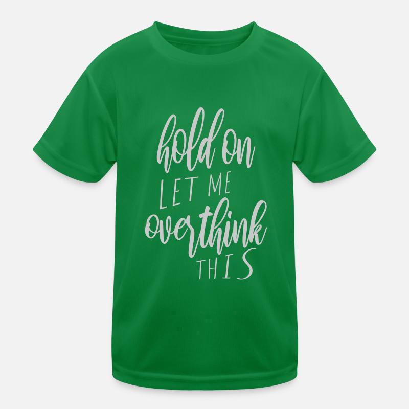 Let me overthink this Kids Functional T-Shirt