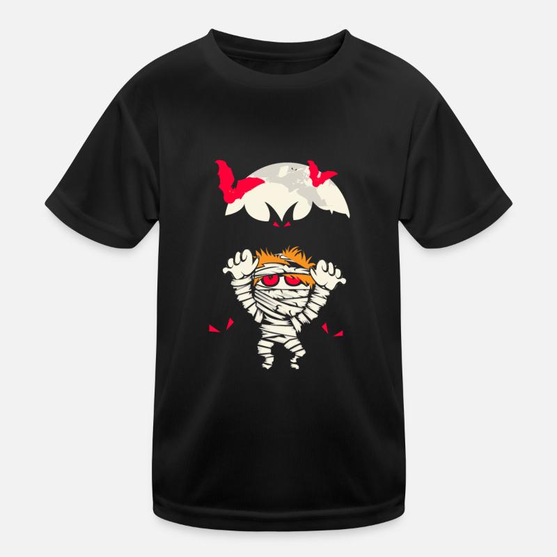 Halloween Mummy Kids Functional T-Shirt