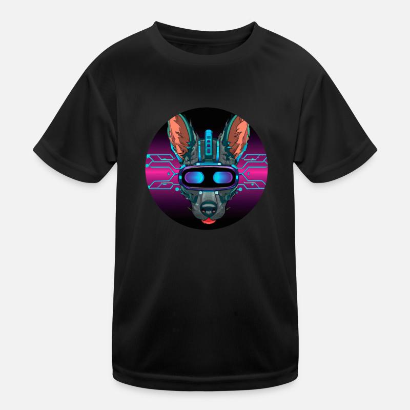Stylish dog Kids Functional T-Shirt