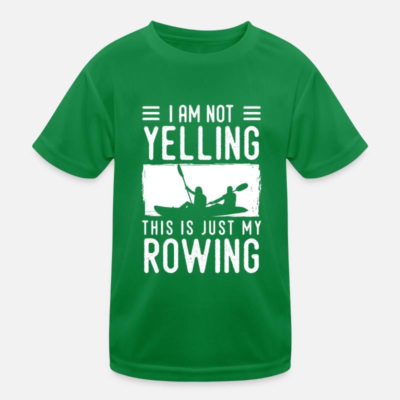 Aviron Rowing Bateau Canoë Paddle T-shirt sport Enfant