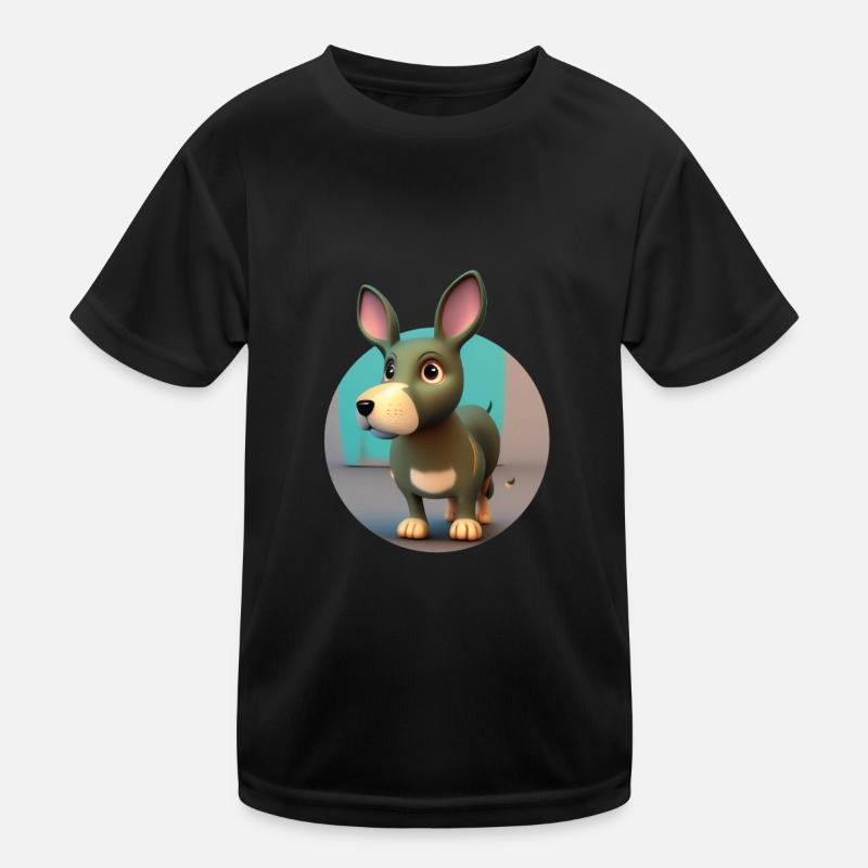 Geduldiger Wartender Kinder Funktions-T-Shirt