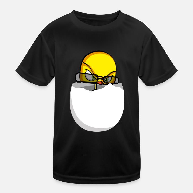 Agent Birdy Comic Bird Chick Kids Functional T-Shirt