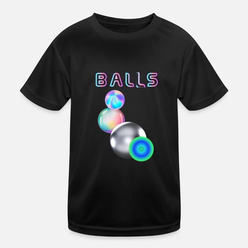 Balls Kids Functional T-Shirt