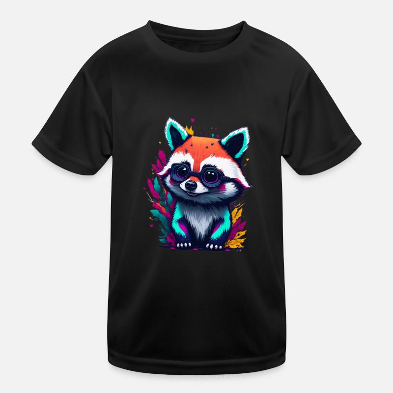 Racoon 1 Kids Functional T-Shirt