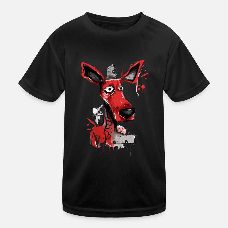 Dongi der rote Hund Kinder Funktions-T-Shirt