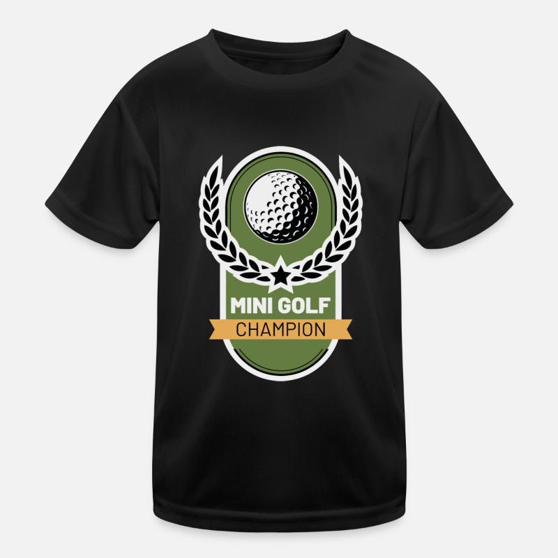 Campione di golf Maglietta sportiva per bambini