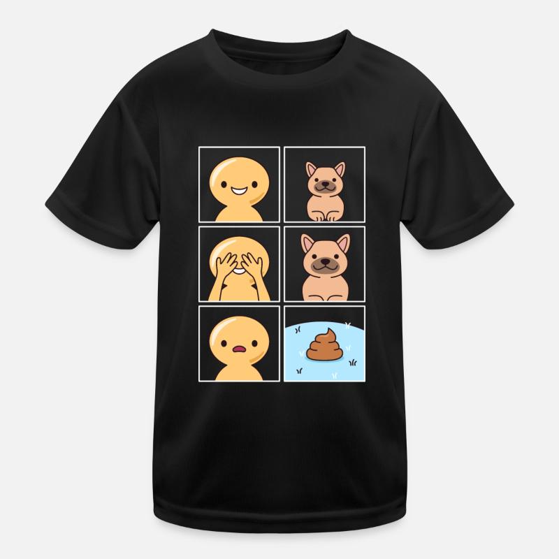 Conception de crottes de chien pour les propriétaires de chiens T-shirt sport Enfant