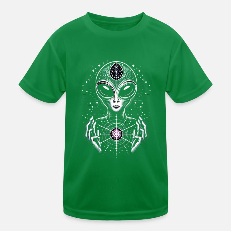 Alien T-shirt sport Enfant
