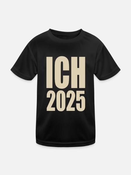 Me 2025 - Kids Functional T-Shirt - black - Front