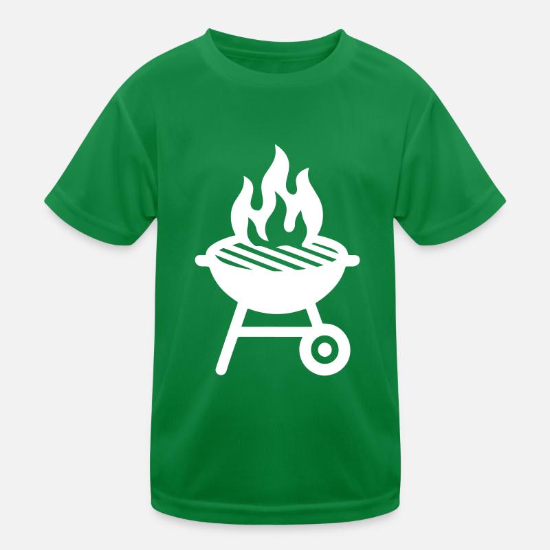 Grill Icon Kids Functional T-Shirt