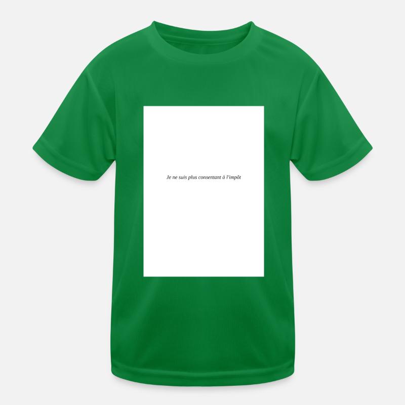 Impôt T-shirt sport Enfant