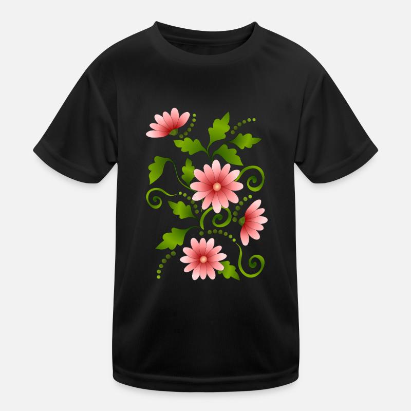 Fleur T-shirt sport Enfant