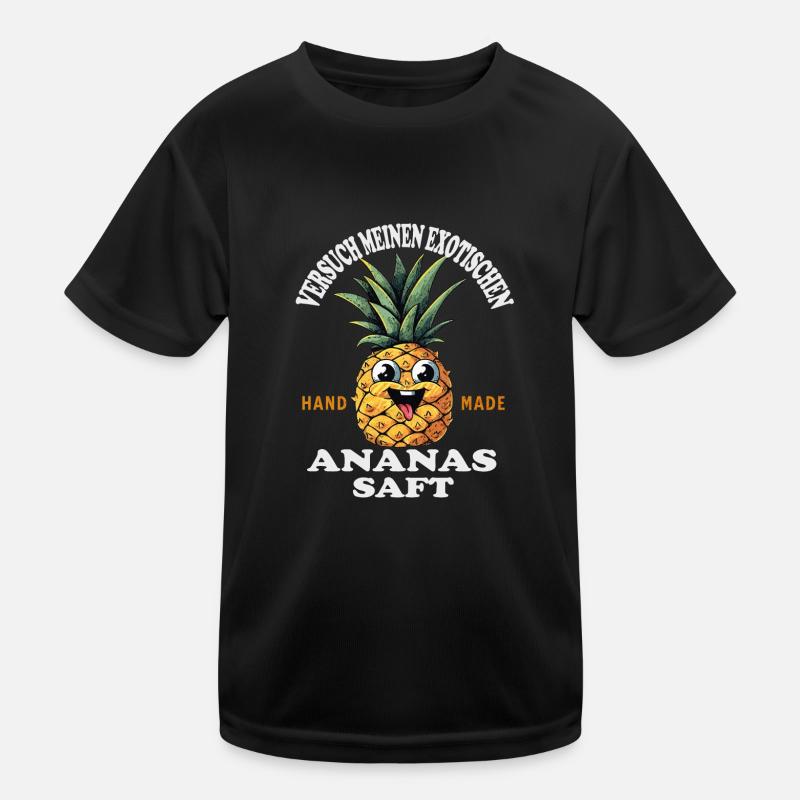 Probieren Sie meinen exotischen Saft Kinder Funktions-T-Shirt
