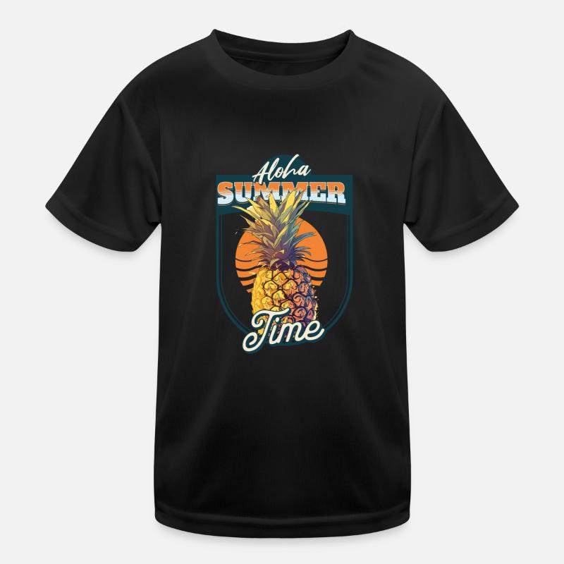 Aloha Daylight Saving Time Kids Functional T-Shirt