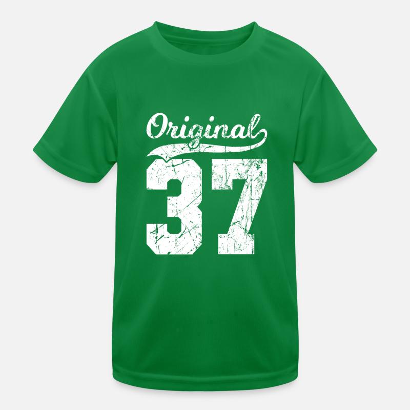 37 Original 87 Years Man Wife Birthday Kids Functional T-Shirt