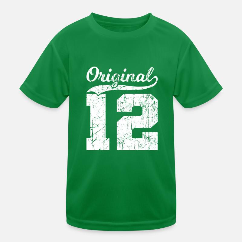 12 Original 12 Jahren Junge Mädchen Geburtstag Kinder Funktions-T-Shirt