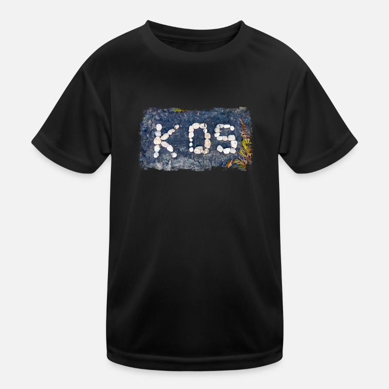 Kos in Stein Kinder Funktions-T-Shirt
