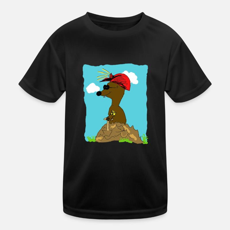 blind mole Kids Functional T-Shirt