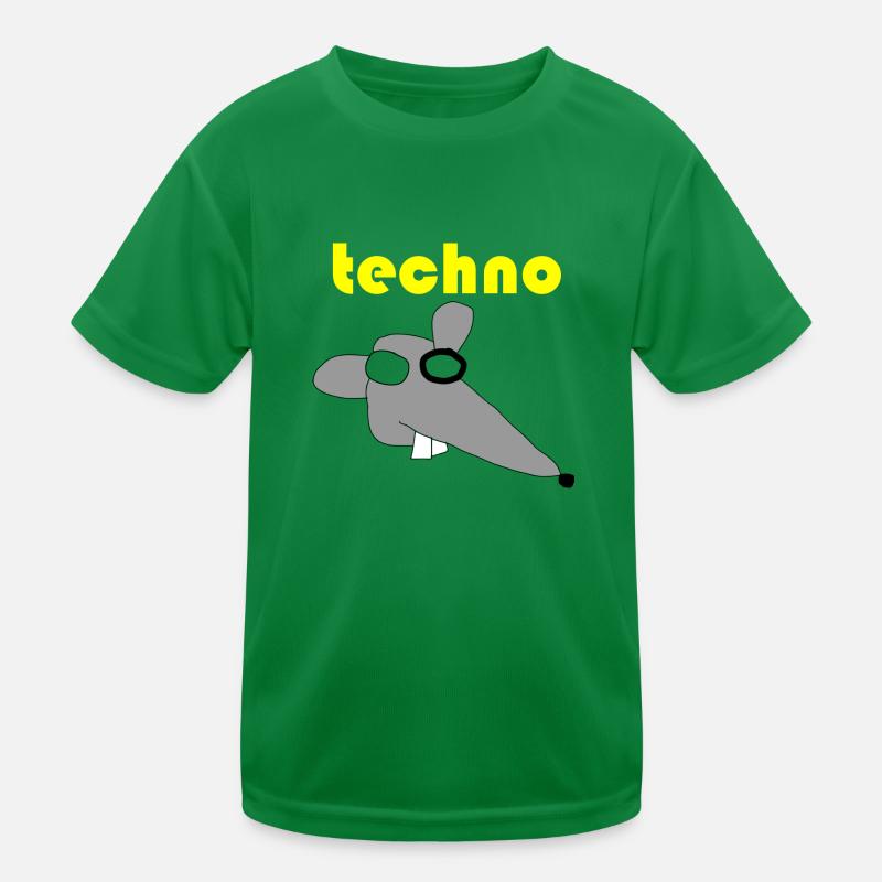 techno maus 3 Kinder Funktions-T-Shirt