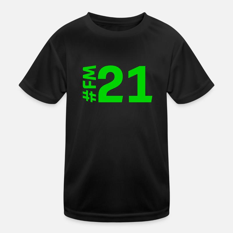FM21-KARTON Kinder Funktions-T-Shirt