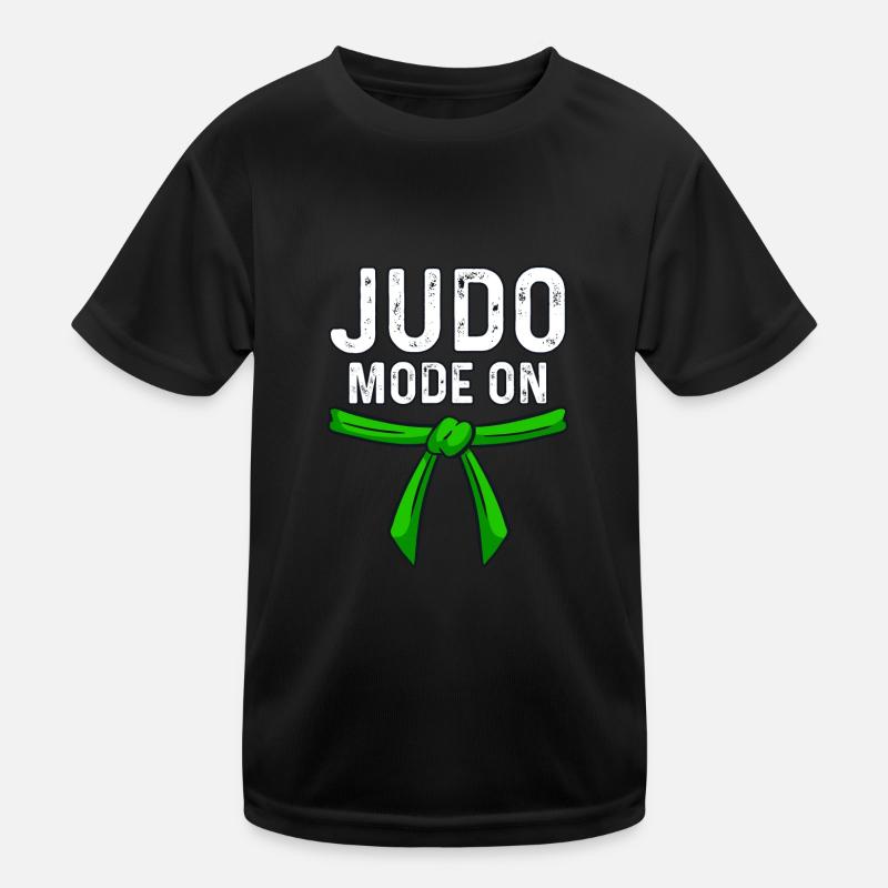 Judo-Modus an Kinder Funktions-T-Shirt